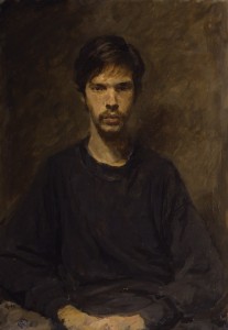 "Портрет внука" 1996 г. Х.М. 60Х80